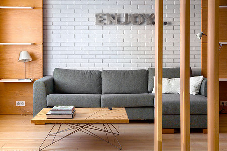 Динамичный интерьер со скандинавским колоритом