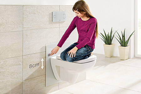 На какой высоте устанавливать сантехнику?