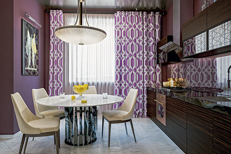 Дизайн квартиры-студии в стиле ар деко