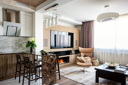 Интерьер в стиле контемпорари