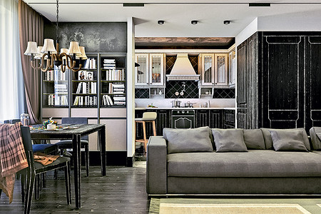 Интерьер в стиле эклектика