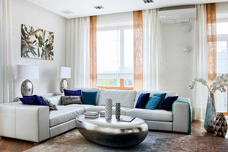 Интерьер прямоугольной квартиры