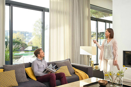 Карниз с электроприводом