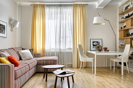 Современный интерьер в светлых тонах