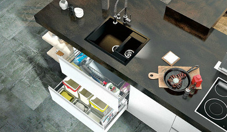 Шкаф под мойкой как дополнительное место хранения