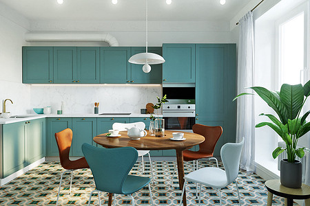 Светлый интерьер в скандинавском стиле