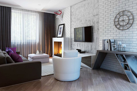 Интерьер в стиле минимализм: фантазия на тему будущего