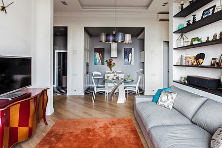 Интерьер в современном стиле: квартира для молодой семьи