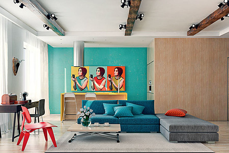 Как из тесной двушки сделать просторную студию