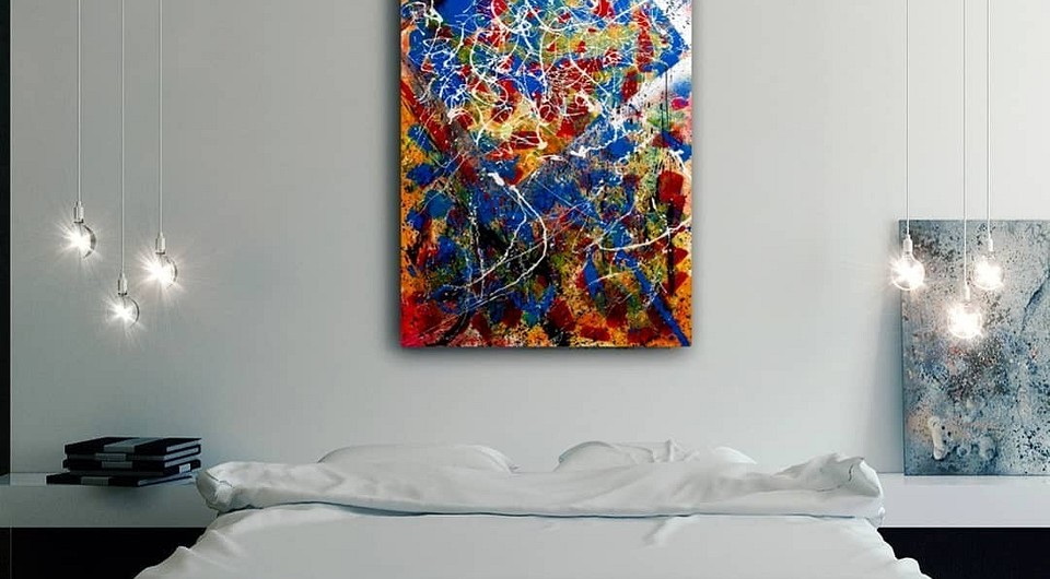 Картины в спальню над кроватью: какую повесить на стену | ivd.ru