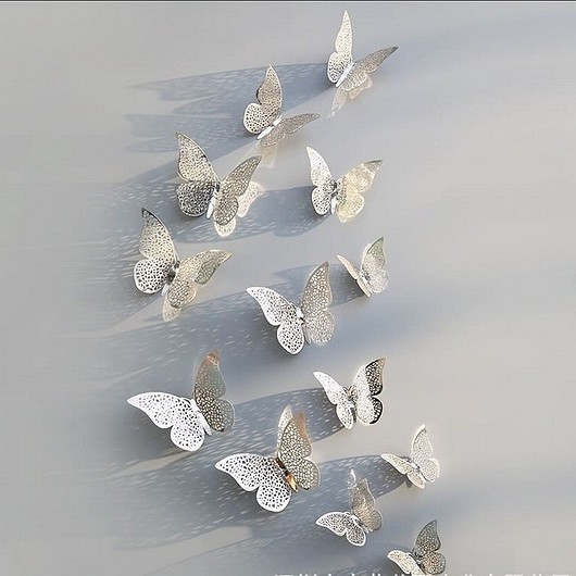 Как сделать бабочек из бумаги на стену своими руками