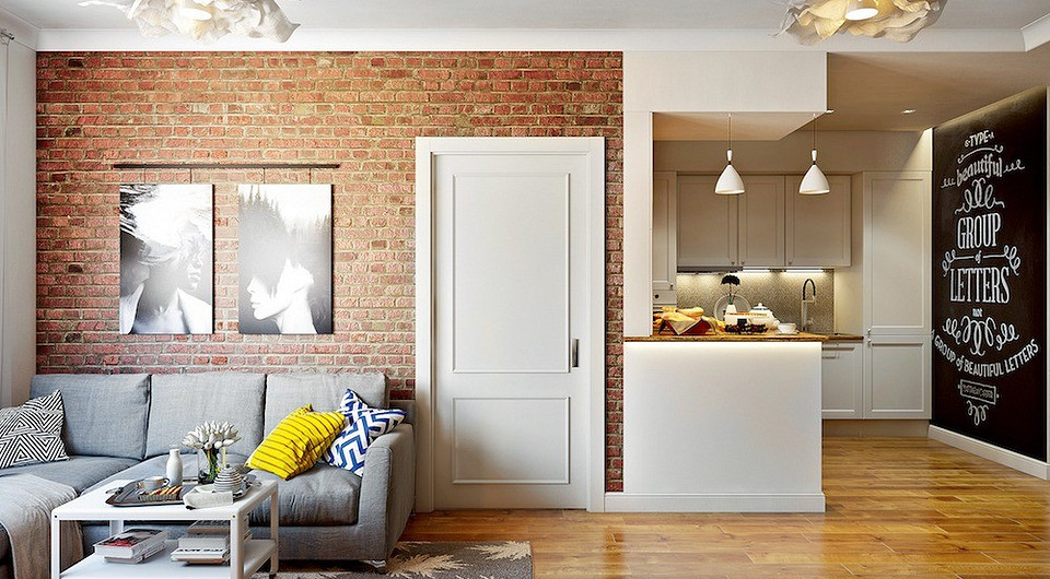 Зона гостиной