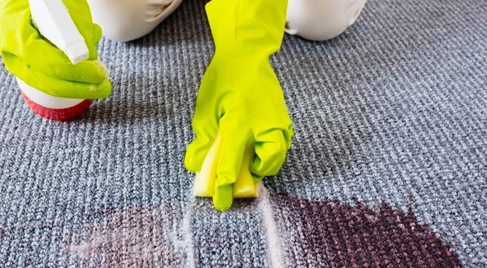 Как мыть ковровую плитку