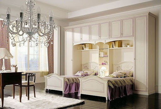 Комната для девочки в классическом стиле