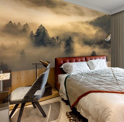 Стены спальни: 19 идей как недорого их оформить и выбрать декор