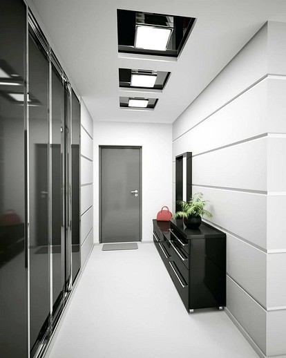 Дизайн узкого коридора в квартире реальные в панельном доме (36 фото)