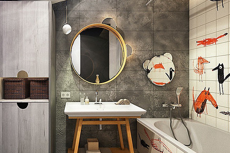 12 дизайн-проектов ванных комнат, которые не оставят вас равнодушными