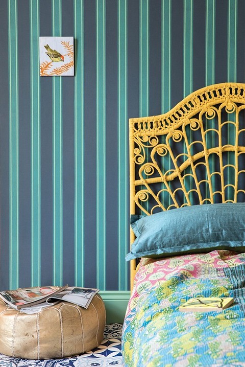 Обои Block Print Stripe, Farrow and Ball