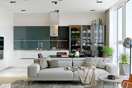 Современный и лаконичный дизайн квартиры: грамотно организованное пространство для мужчины