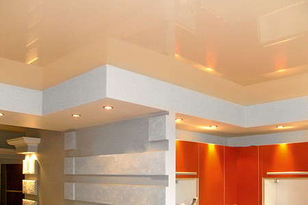 Гипсокартонный короб на потолке: как его смонтировать и оснастить светильниками