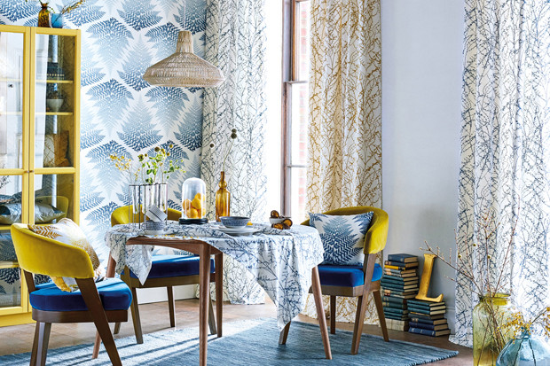 Дизайнер Кларисса Халс создала «ботаническую» коллекцию текстиля для дома