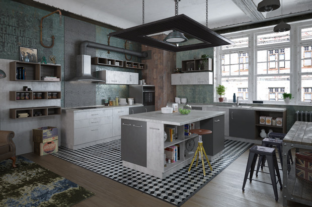 В продажу вышла российская кухня в стиле урбан