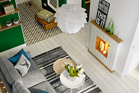 Как бюджетно и красиво обставить маленькую студию