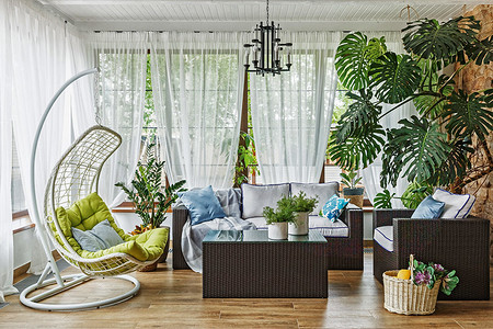 Банный домик в средиземноморском стиле