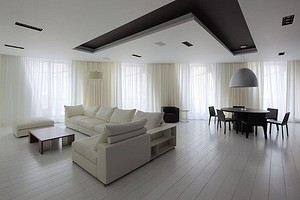 Чем отделать низкий потолок в частном доме