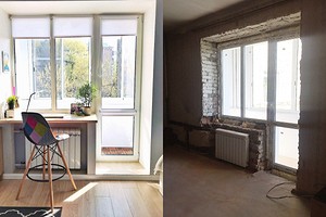 Дизайн квартир до и после