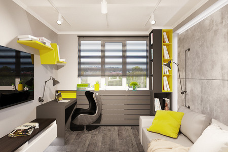 Из двушки в трёшку: интерьер в стиле минимализм