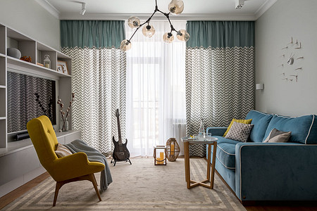 3-комнатная квартира с элементами 3 разных современных стилей