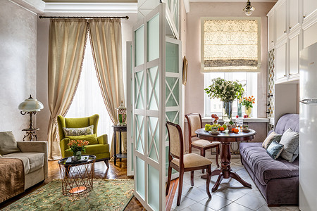 Ретро-сталинка с французским настроением