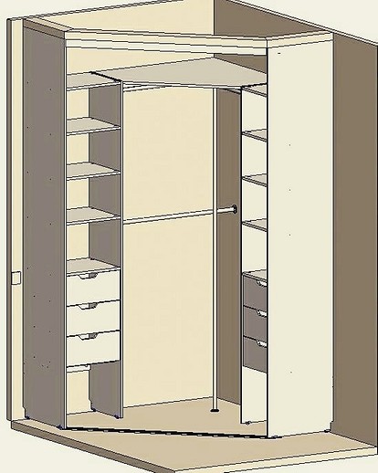 Этапы изготовления встроенного шкафа-купе своими руками
