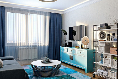 Элегантная двушка в стиле французской классики