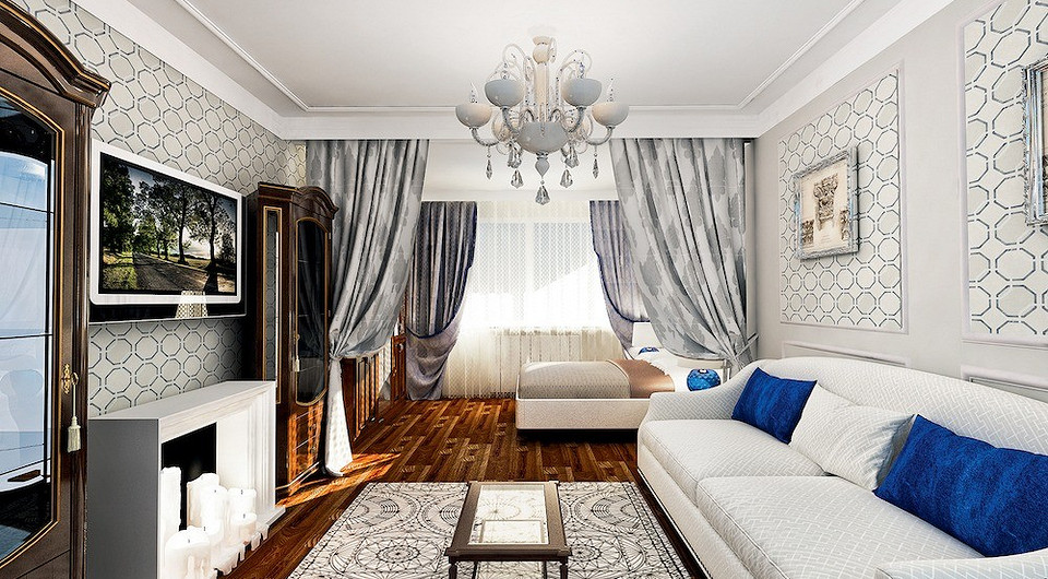 Функциональность и комфорт: двушка в классическом стиле для большой семьи