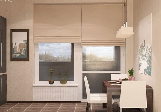 5 способов красиво оформить окно с балконной дверью