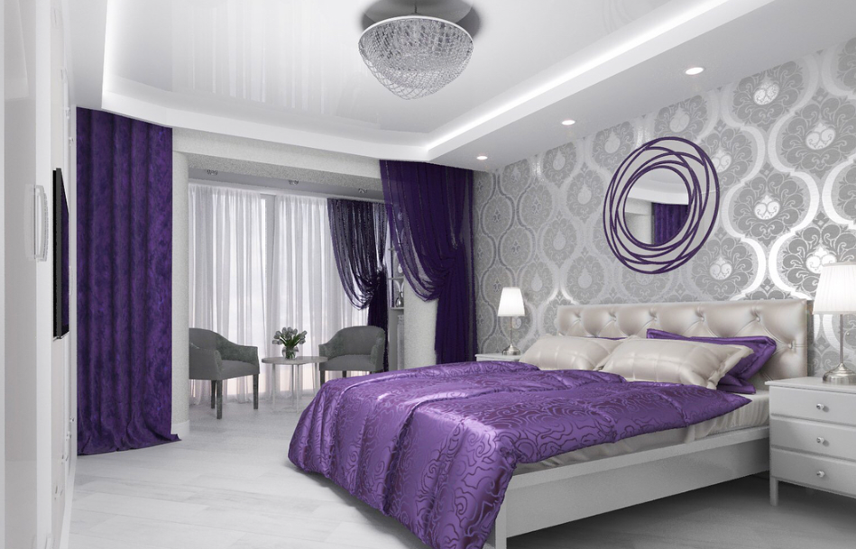 Спальня в серых тонах: фото современных идей дизайна интерьера | ivd.ru