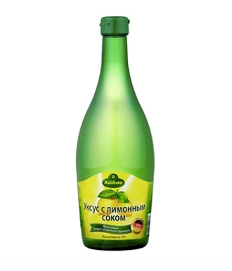 Уксус Kuhne с лимонным соком 5%