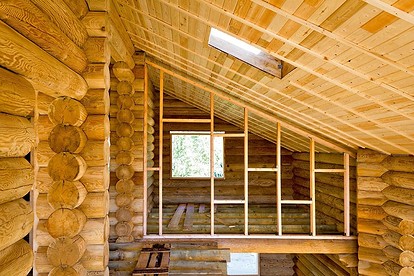 Как сделать перегородки в деревянном доме
