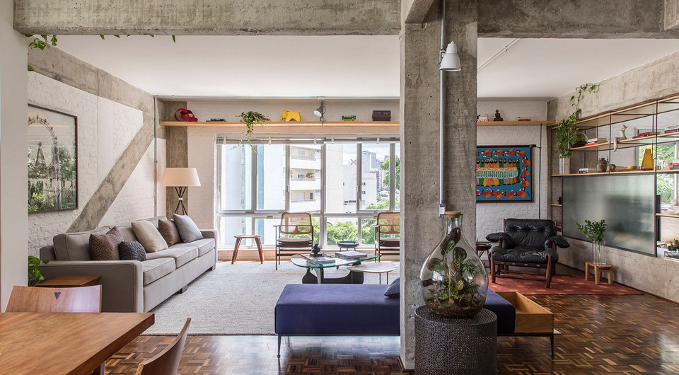 Шкаф-перегородка, ширма-фоторамка и еще 8 новых приемов зонирования пространства