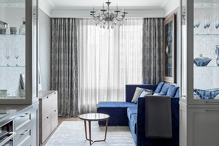 Нескучный серый: квартира в Мытищах в стиле современной классики