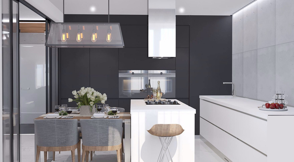 Работа в стиле Black Nature