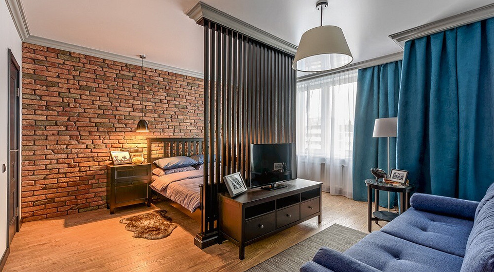 Как дизайнеры оформляют квартиры-студии: 8 идей из проектов профи