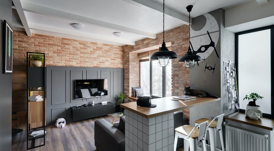Дизайн квартиры-студии 30 кв. м: лучшие идеи для интерьера от ivd.ru