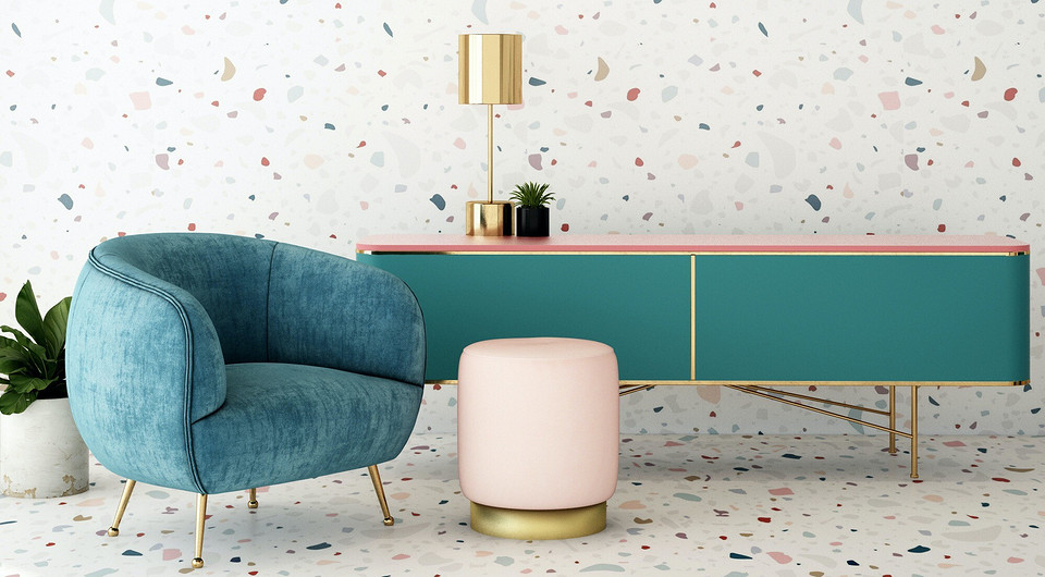 Что такое терраццо и как включить его в интерьер: 9 вариантов на любой вкус