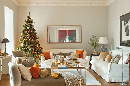 Новый год в стиле современная классика: 6 элегантных идей для декорирования интерьера