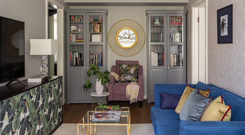 Маленькая двушка в доме 1960 года, которую дизайнер преобразила для себя