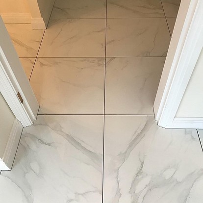 Переход плитки из коридора в кухню (67 фото)