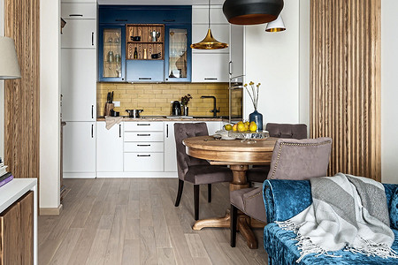 Квартира для путешественников: интерьер, в котором соединились скандинавский стиль, классика и этника